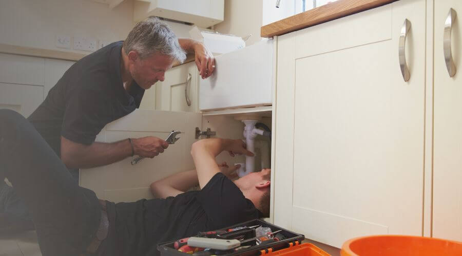 Professional burst pipe repair services in Glidden, TX